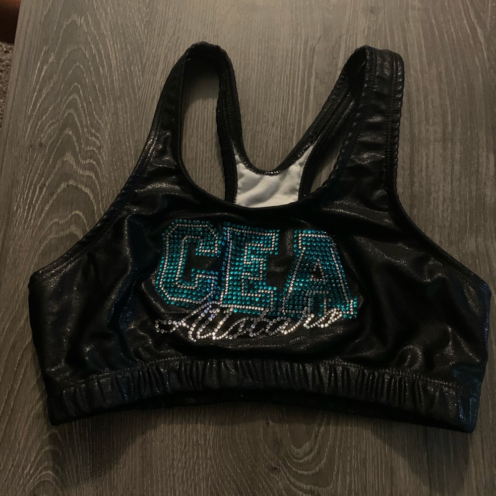 Cheer Extreme Metalic sports bra